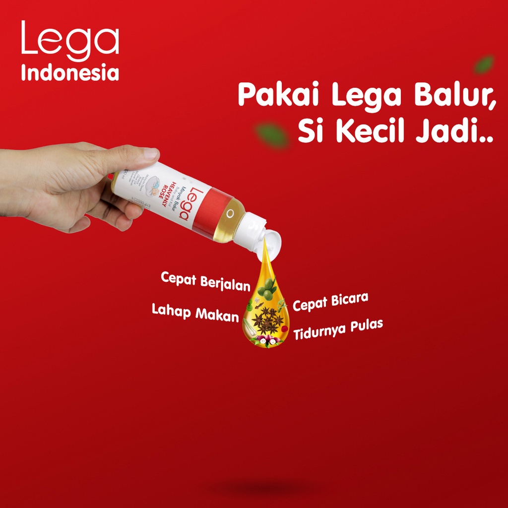 [ BISA COD ] LEGA Minyak Balur Pijat Massage Bayi Anak Kids Plus 100ml