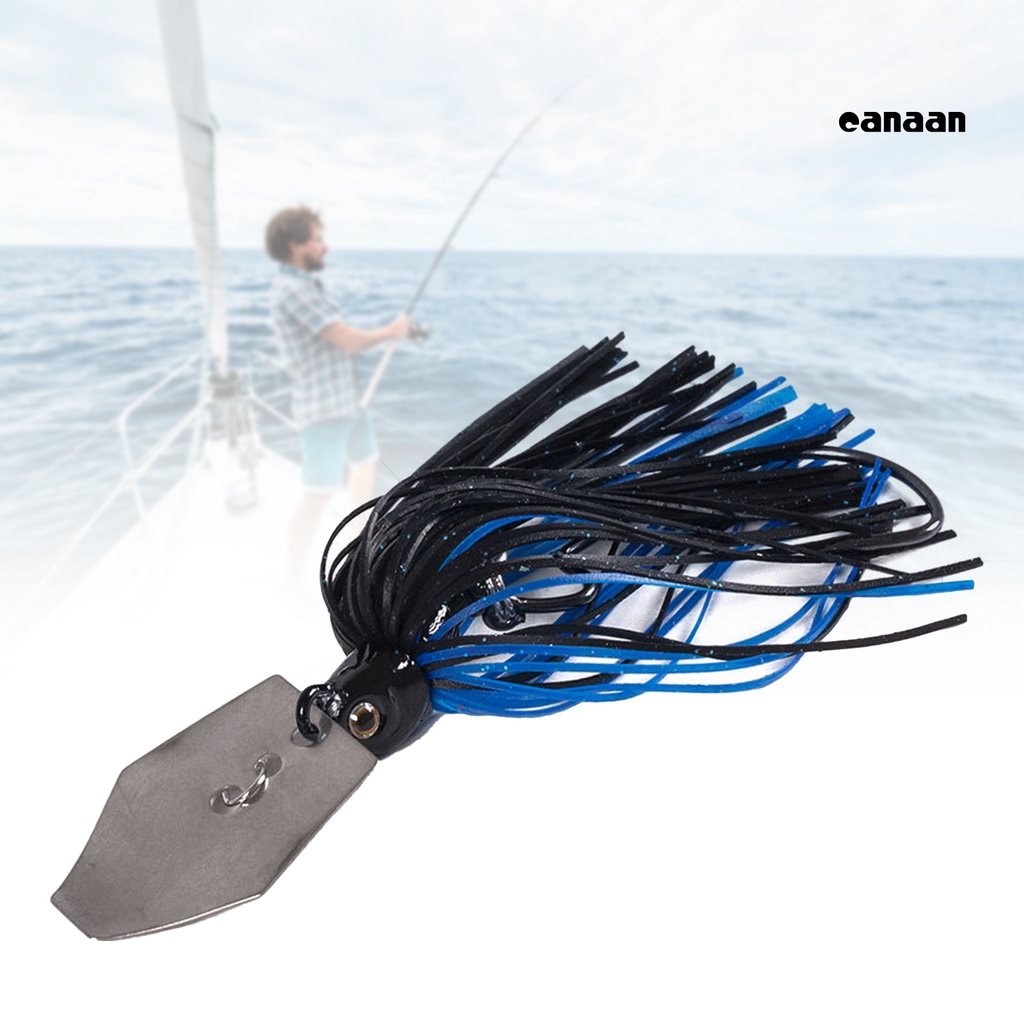 Cnn-6pcs 10cm 11g Umpan Pancing Multicolor Berputar Logam Payet Jenggot Umpan Simulasi Anti-Gantung Untuk Angling