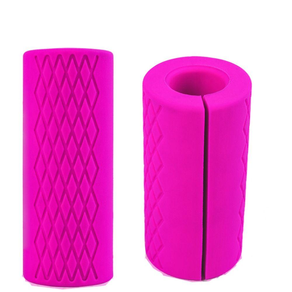Agustina Barbel Grip Handle Pull Up Aksesoris Gym Untuk Batang Tebal Gym Support Anti-Slip Protect Pad Forearm Training Grip Pull Up Grips Forearm Trainer Fat Grips Dumbbell Grip