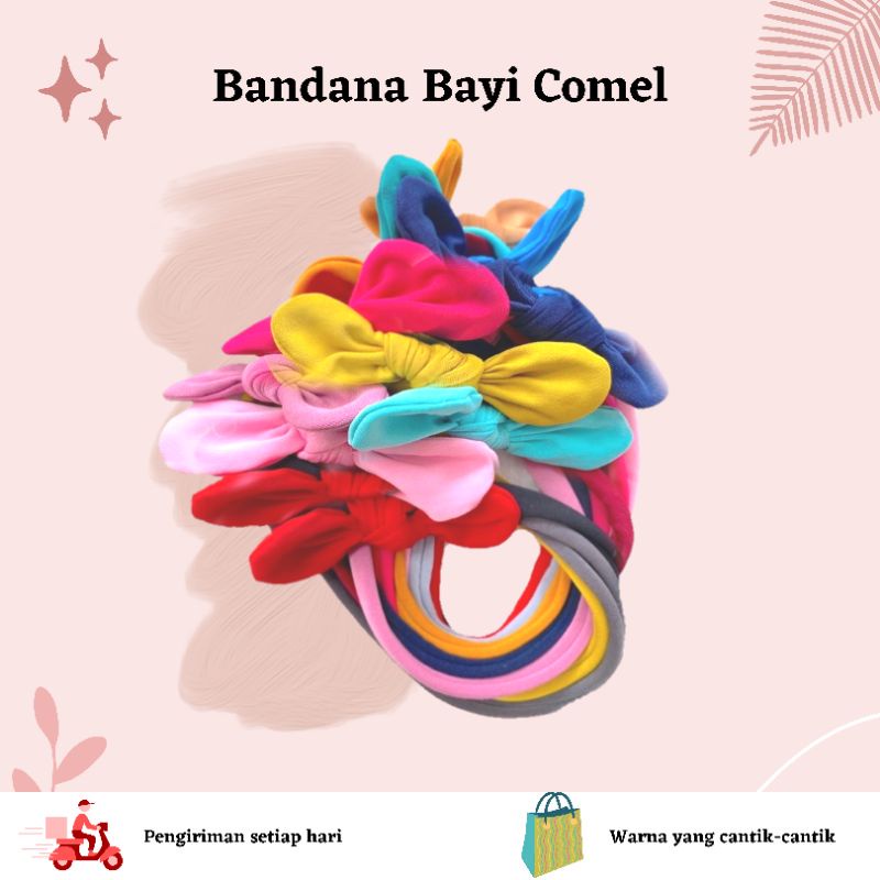 Bandana Bayi Comel/Bando Anak Perempuan/Bando Bayi