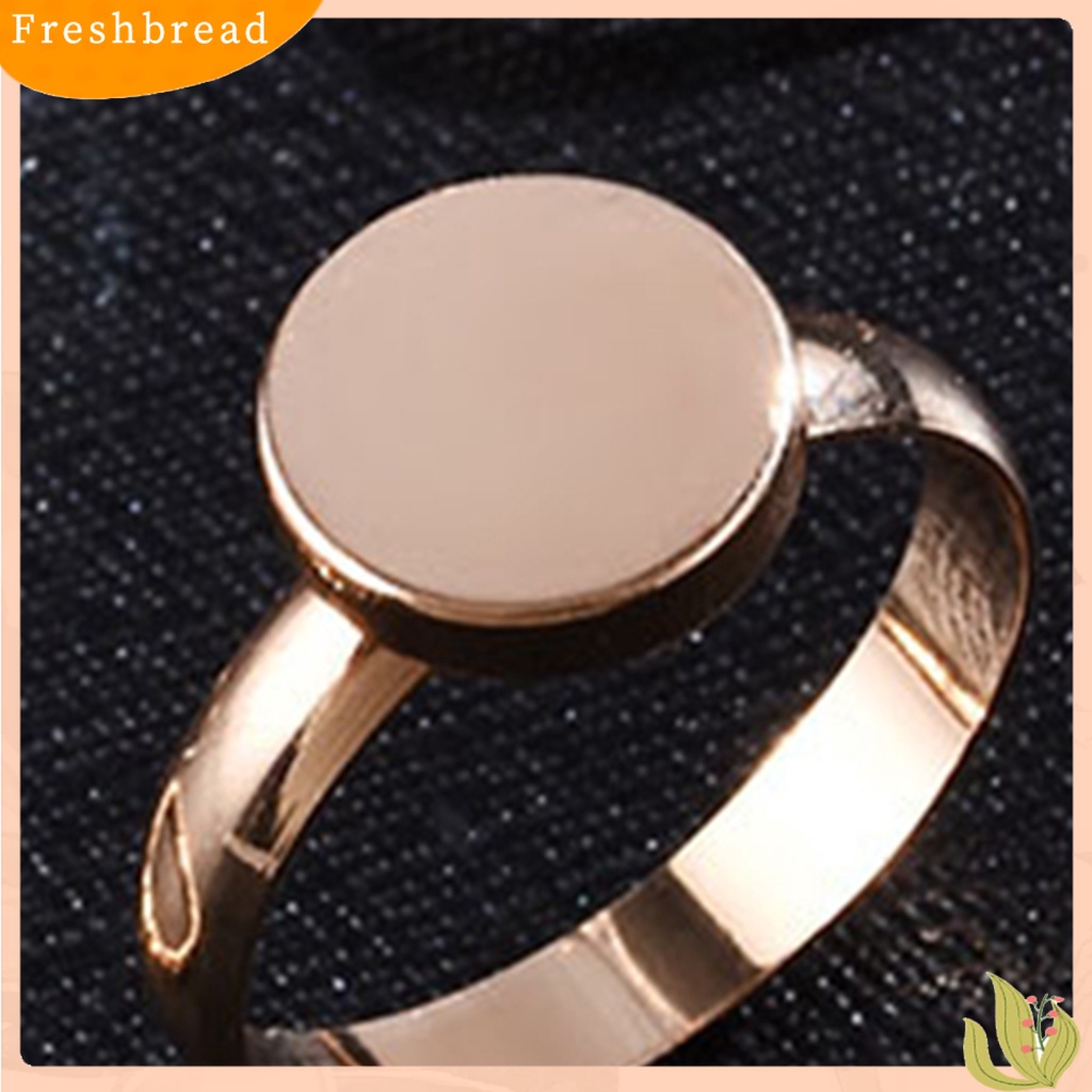 &lt; Freshbread &gt; 5Pcs/Set Cincin Shiny Pengerjaan Halus Alloy Golden Thin Women Finger Ring Untuk Hadiah