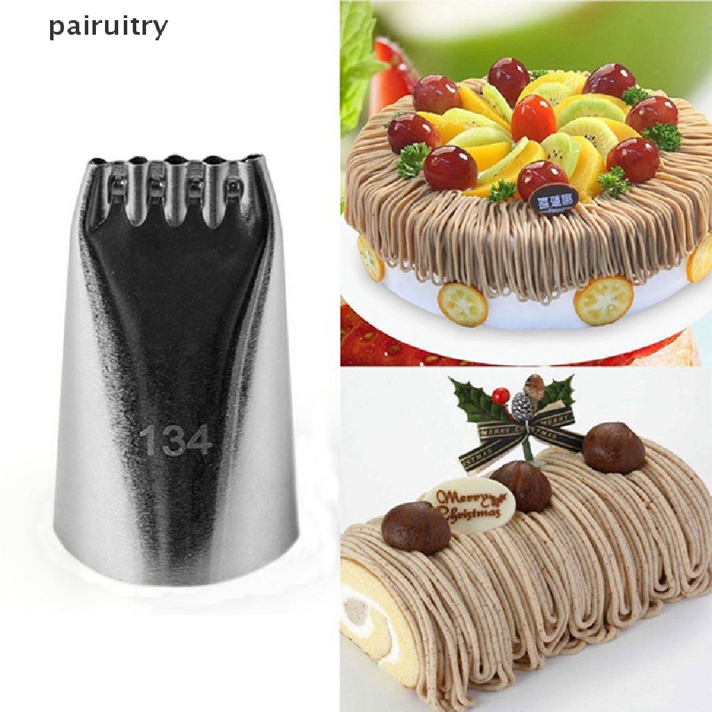 Prt Nozel Kue Cream Pastry Garis Fondant Drawing Icing Piping Alat Panggang Kue PRT