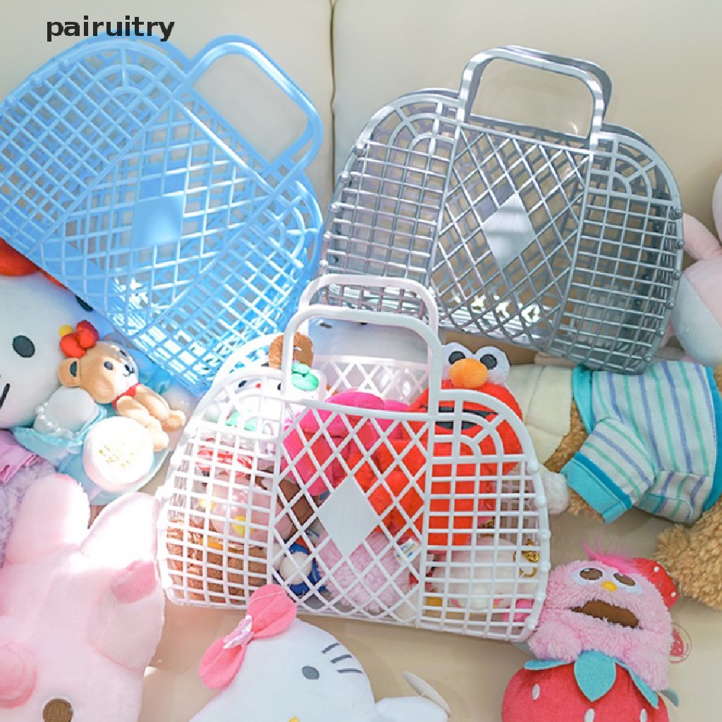 Prt Detachable Shower Basket Keranjang Mandi Plastik Kamar Mandi Berongga Cuci Keranjang Penyimpanan PRT