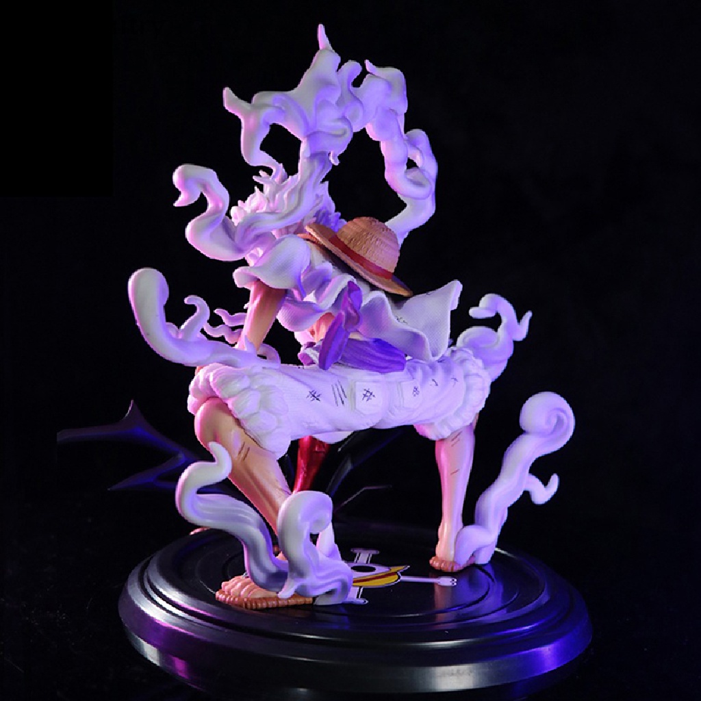 Prt One Piece Luffy Gear5 Tokoh Anime Nika Sun God PVC Action Figure Model Boneka PRT