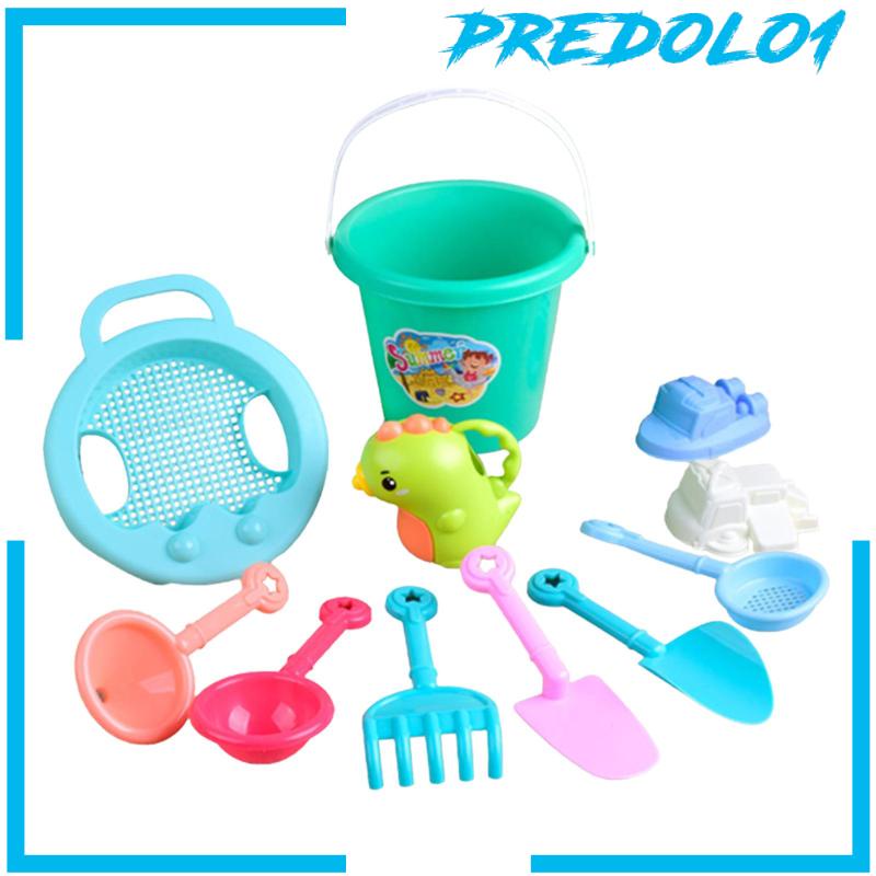 [Predolo1] Set Mainan Pasir Pantai Anak Kartun Dapat Digunakan Kembali Untuk Playground Sandpit Seaside