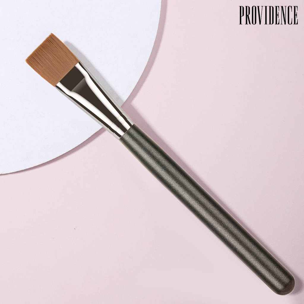 Providence Makeup Brush Ergonomic Handle Bulu Lembut Tidak Iritasi Reusable Portable Pegangan Nyaman Wajah Maskara Concealer Cream Brush Kosmetik Untuk Wanita