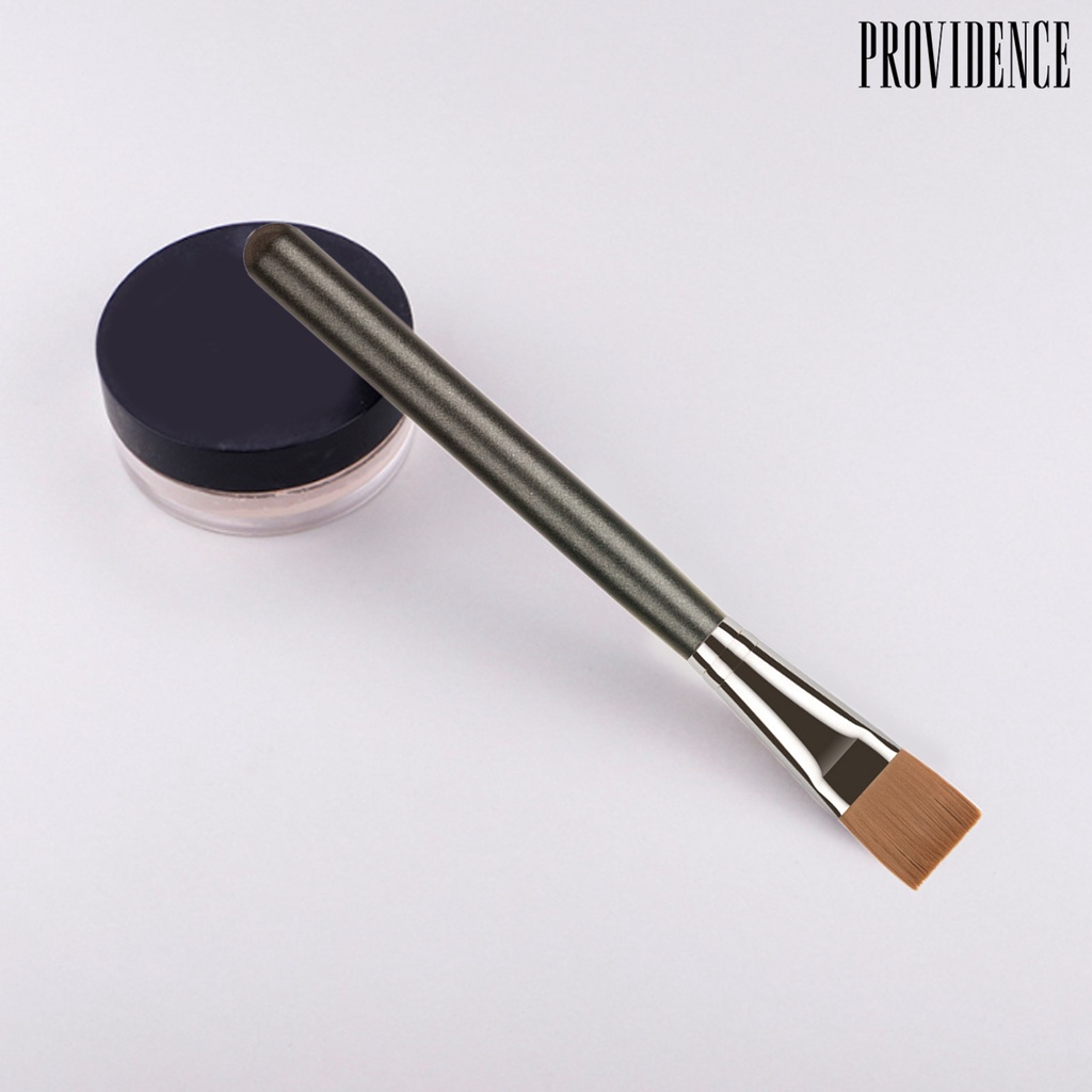 Providence Makeup Brush Ergonomic Handle Bulu Lembut Tidak Iritasi Reusable Portable Pegangan Nyaman Wajah Maskara Concealer Cream Brush Kosmetik Untuk Wanita