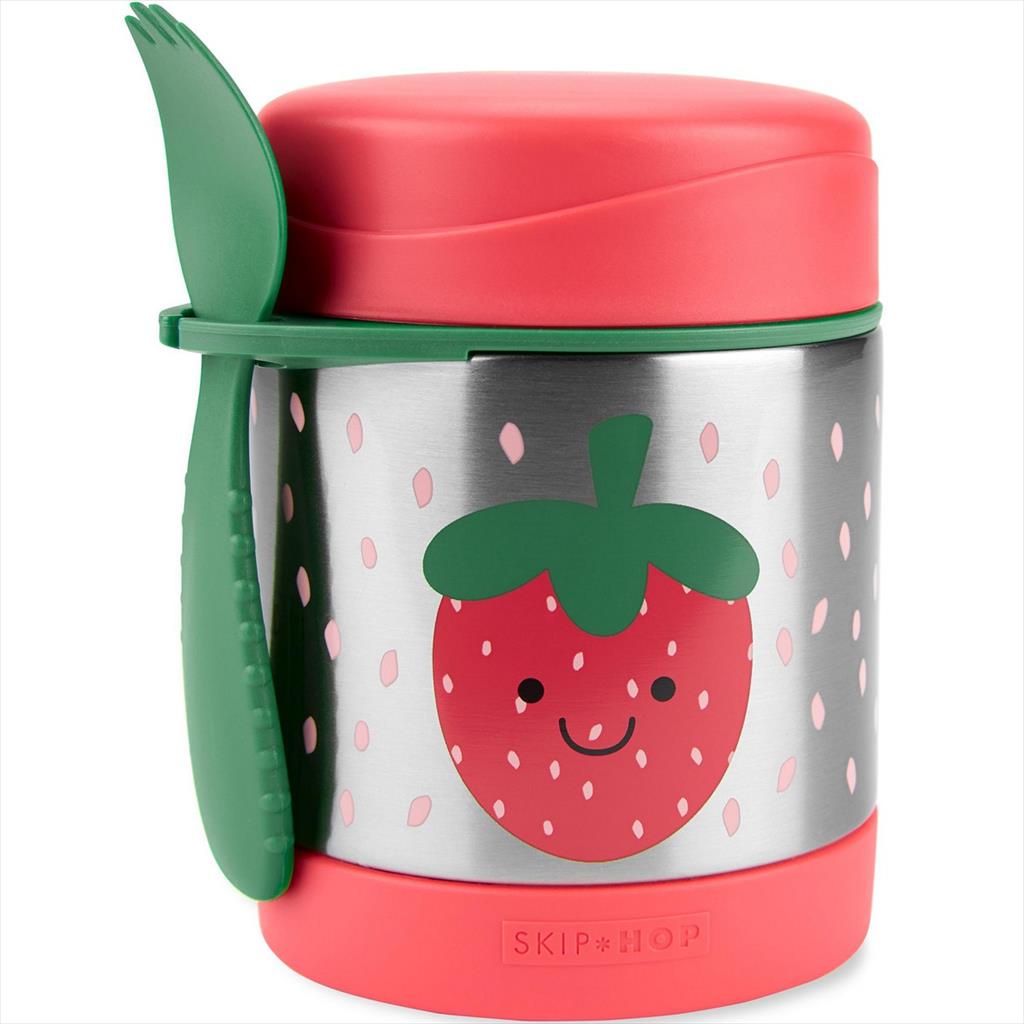 Skip Hop Zoo Insulated Food Jar 325 ml 780410 Strawberry