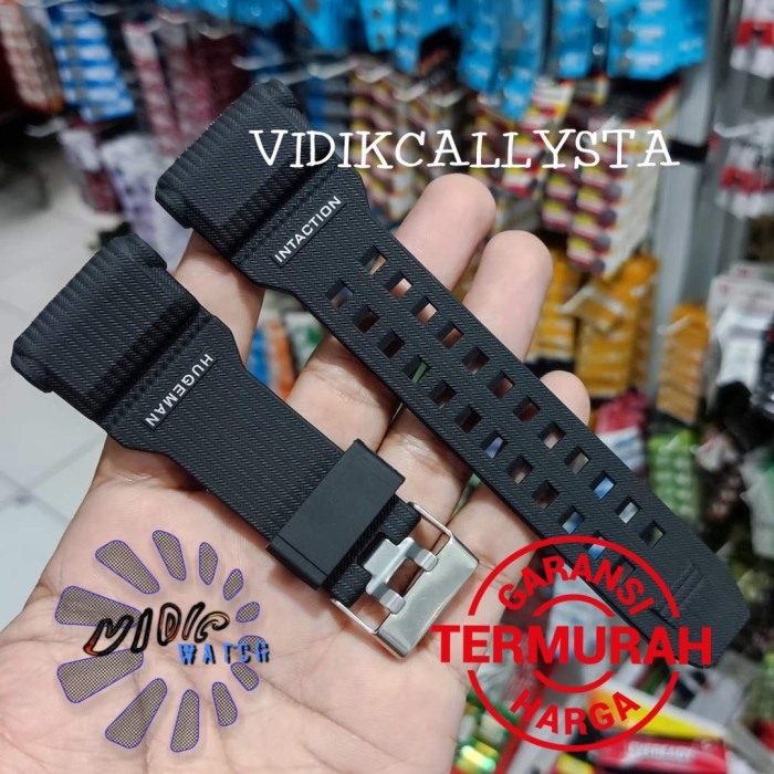 NEW STRAP TALI JAM TANGAN SKMEI 1520 SKMEI 1637 SKMEI 1968 HITAM