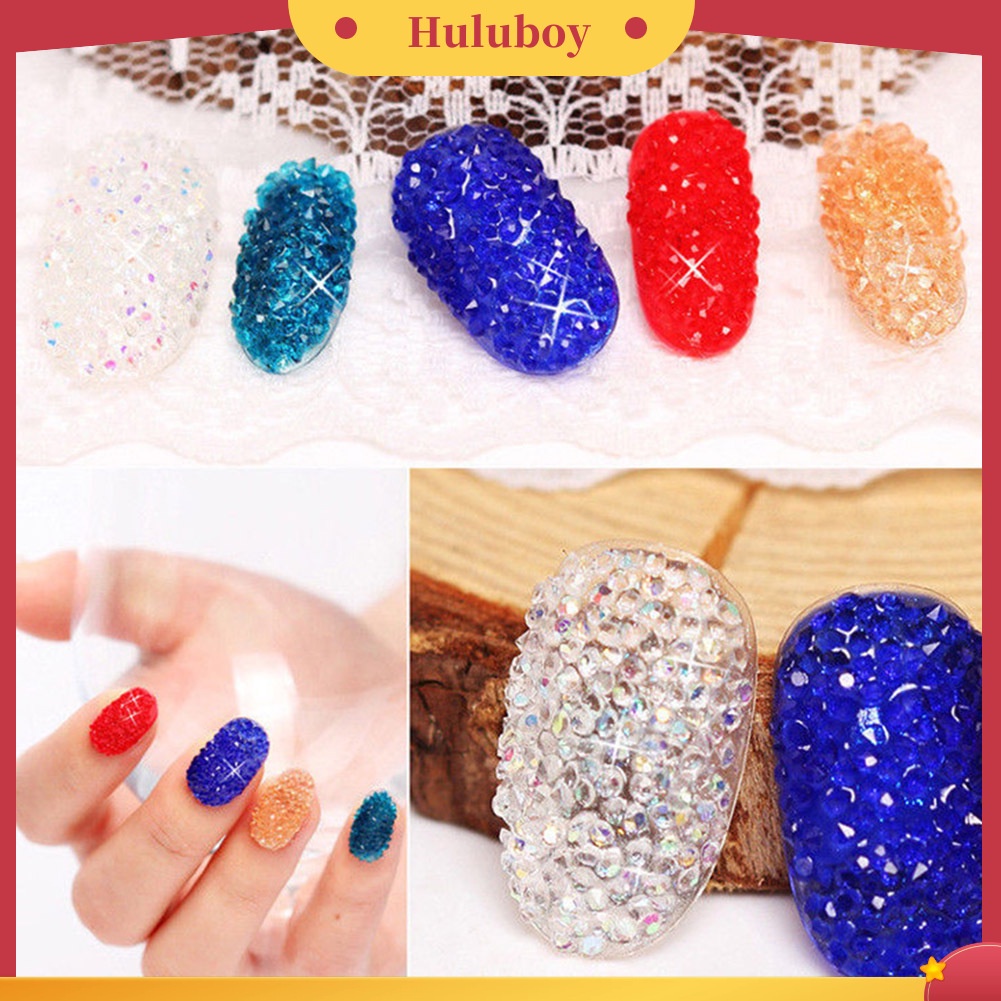 {In Stock} Kristal 3D Micro Zircon 1.3mm Mini Rhinestones Nail Art Dekorasi DIY Alat Kecantikan