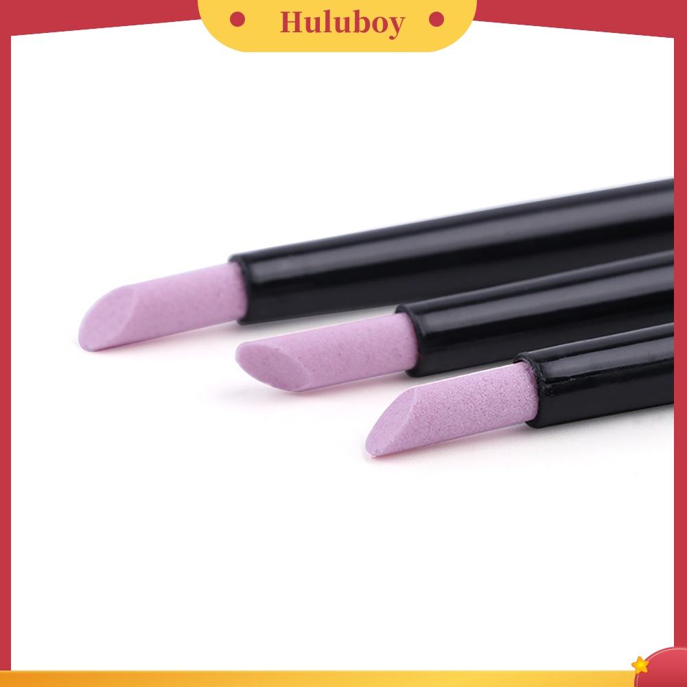 {In Stock} Nail Art Quartz Scrub Stone Cuticle Remover Pen Pusher Manicure Polish Alat