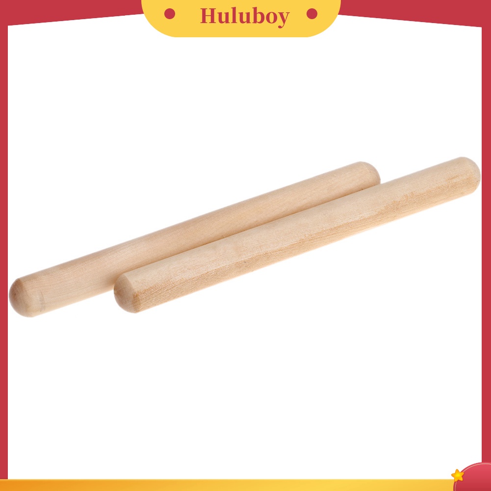 {In Stock} 1pasang Stik Irama Kepala Bulat Bahan Kayu Untuk Instrumen Perkusi Mainan Musik Anak-Anak