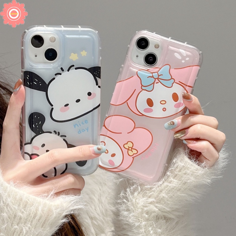 Casing Redmi A1 9A 10 9T 9C NFC 10A Note10 Note11 Note9 Note10s Redmi Note9 10 11 10s 11s Kartun Lucu Pochacco Melody Shockproof Airbag Soft Tpu Case