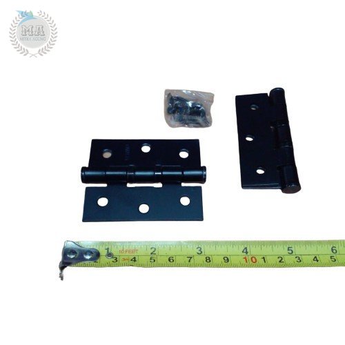 Engsel Pintu Tebal Iron Hinge 3&quot; Inch Black Verino Engsel Jendela OLS Engsel pintu dan jendela warna hitam ukuran 3 inch Verino Engsel Pintu Hitam Iron Hinge TERMURAH