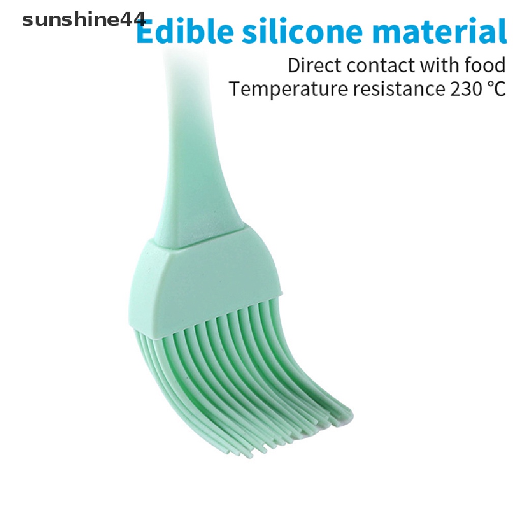 Sunshine Kuas Kue Baking Kuas Minyak Kuas Masak Silicone Kitchen Barbecue Brush ID