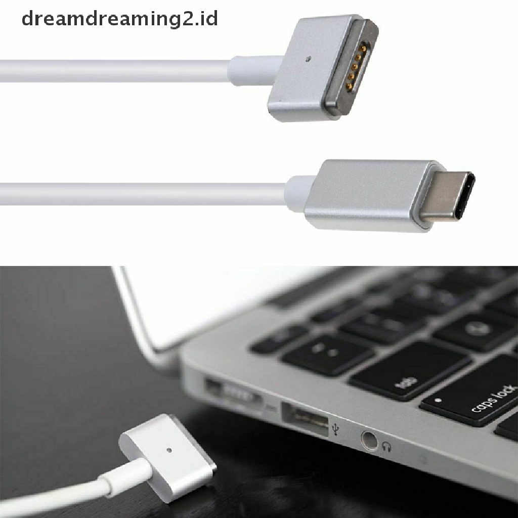 (hot) Adaptor Kabel USB C Type C to Magsafe-2 Untuk MacBook Air/Pro 45W 60W 85W//