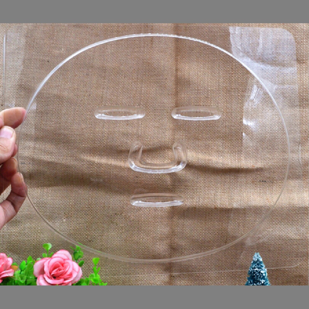 Gentlehappy Masker Wajah Diy Plate Mold Cetakan Pvc Bening Skin Care Mask Making Untuk Unisex 1Pc id