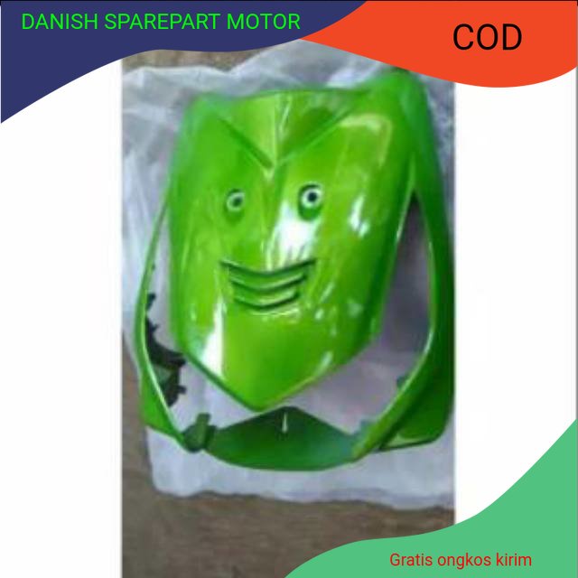cover body depan honda beat karbu hijau bodi depan beat karbu tameng beat karbu