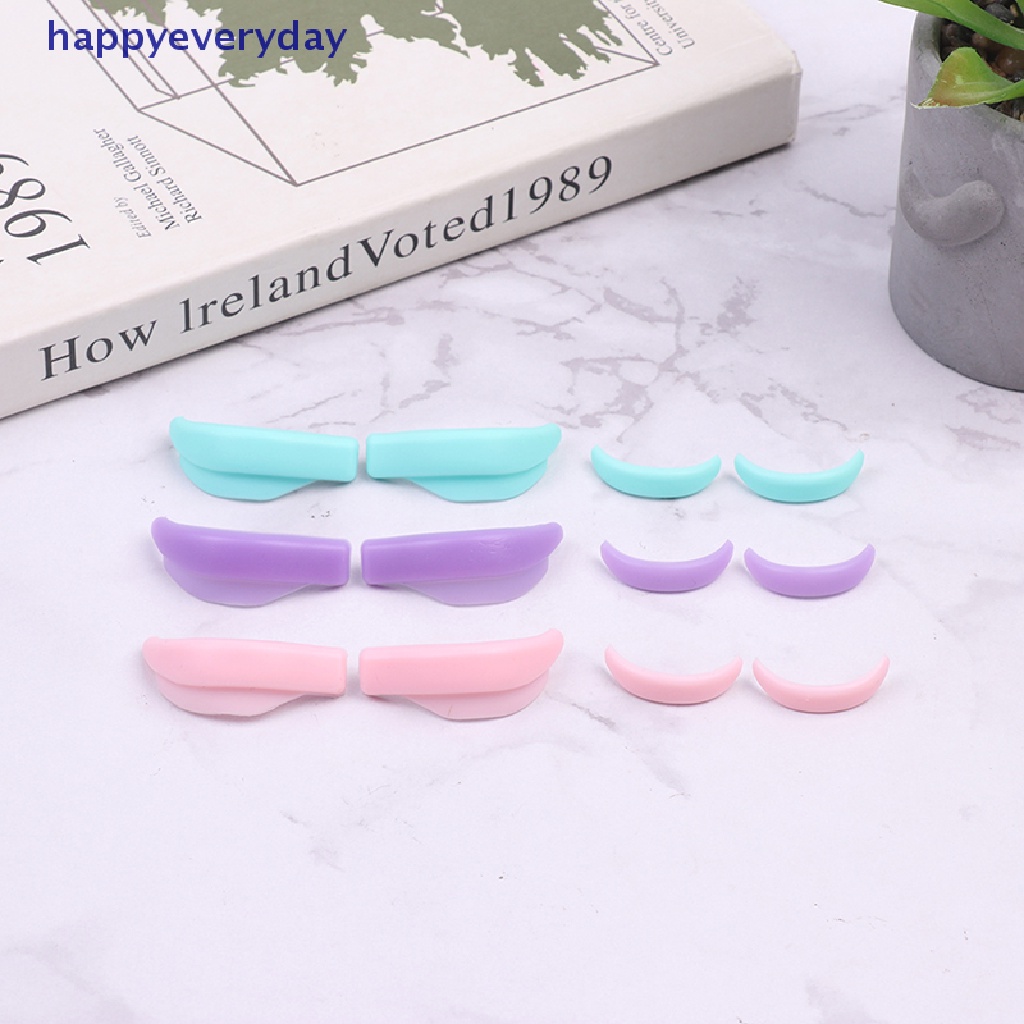 [happy] 7pasang Silicone Gasket Eyelash Perming Pad Lash Lift Pads Eyelash Lifg [ID]