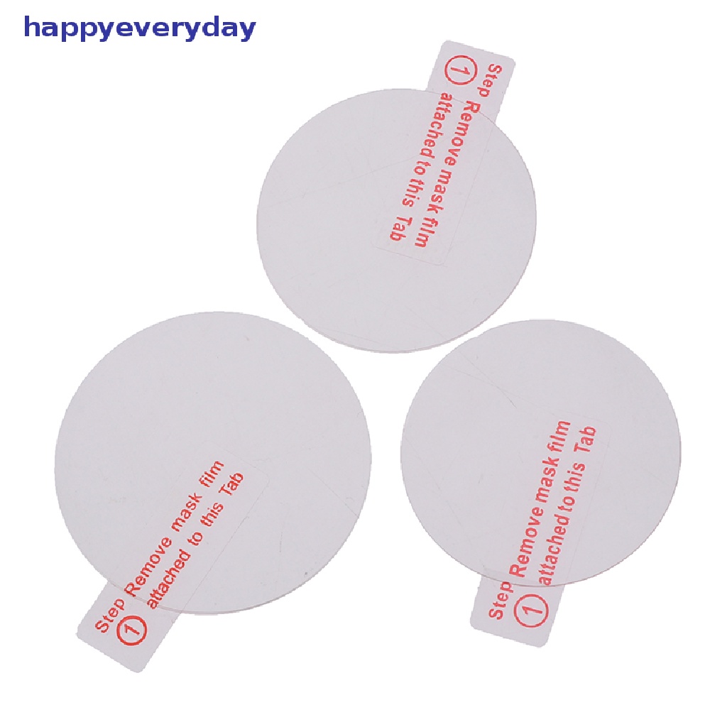[happy] 1pc Pelindung Layar Tempered Glass Untuk 28.30.34.35.36.37.38/40mm Jam Tangan Bulat [ID]