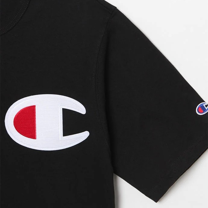 Champion Reverse Weave Felt Logo Tee