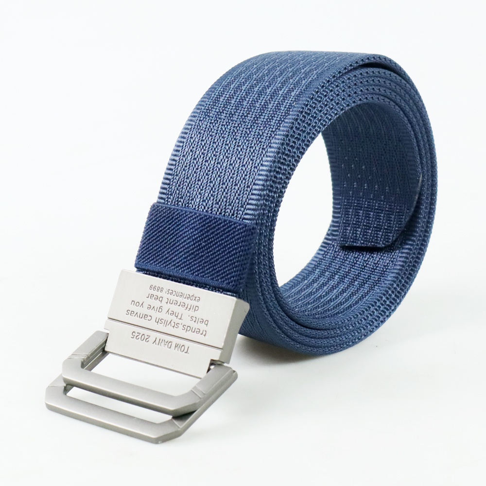 Tali Ikat Pinggang Pria Canvas Buckle Belt | Ikat Pinggang Pria