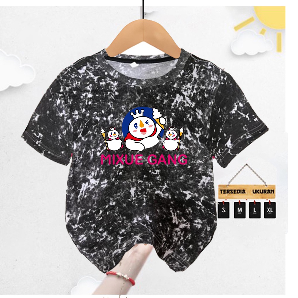 FF NEW KAOS ANAK LAKI DAN PEREMPUAN MOTIF BANGKOK STYLE GAMBAR MIXUE 4