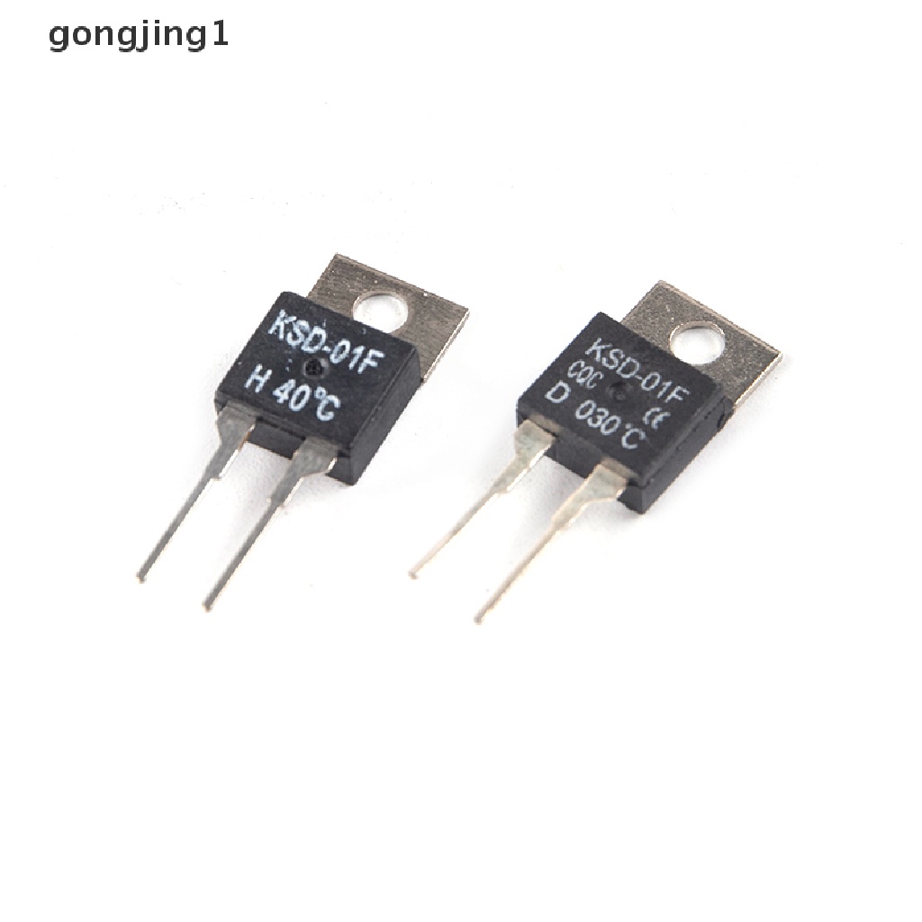 Ggg 20-80℃ Nc Biasa Tertutup NO Normal Open Thermal Switch Termostat Sensor Suhu KSD-01F JUC-31F ID