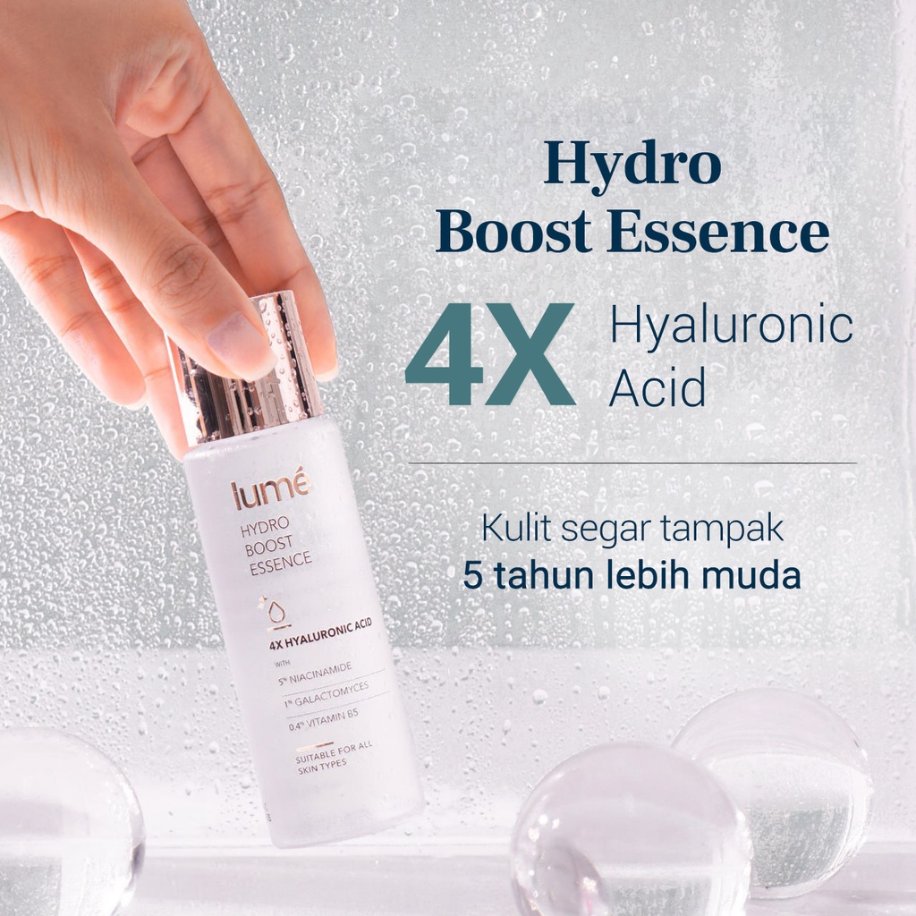 LUME Skincare Hydro Boost Essence Mencerahkan