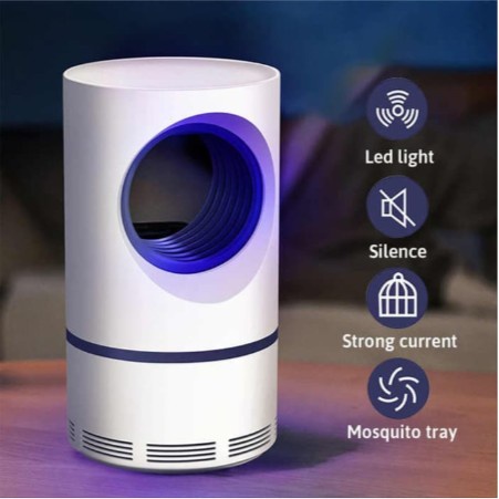 Lampu Perangkap Nyamuk Mosquito Killer mosquito lights LED White import Lampu Perangkap Pembunuh Nyamuk LED UV Elektrik Mosquito Killer Lamp