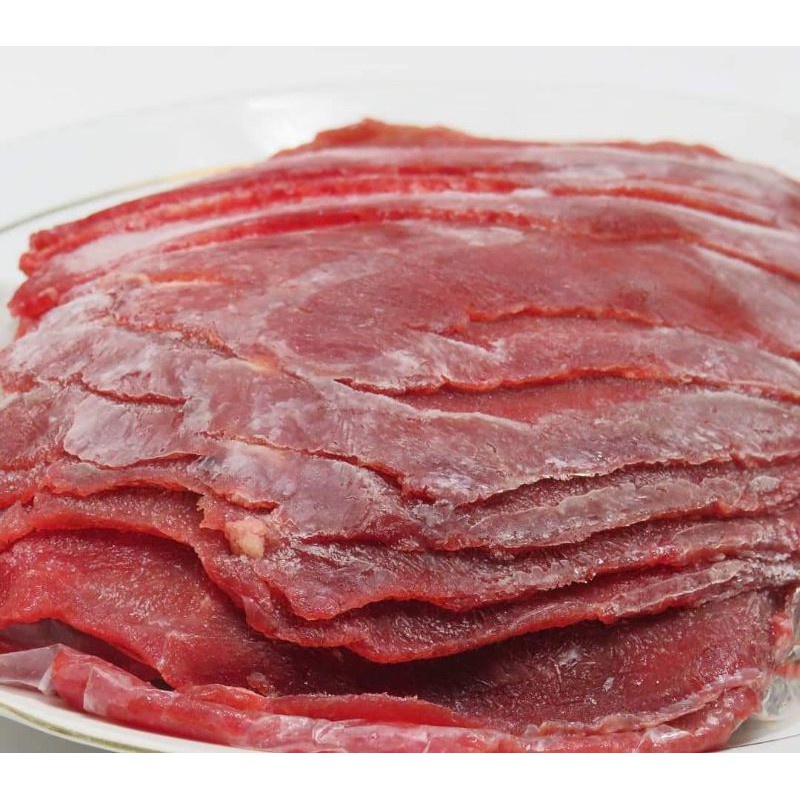 beef slice lemak, beef slice tanpa lemak, daging sapi murah