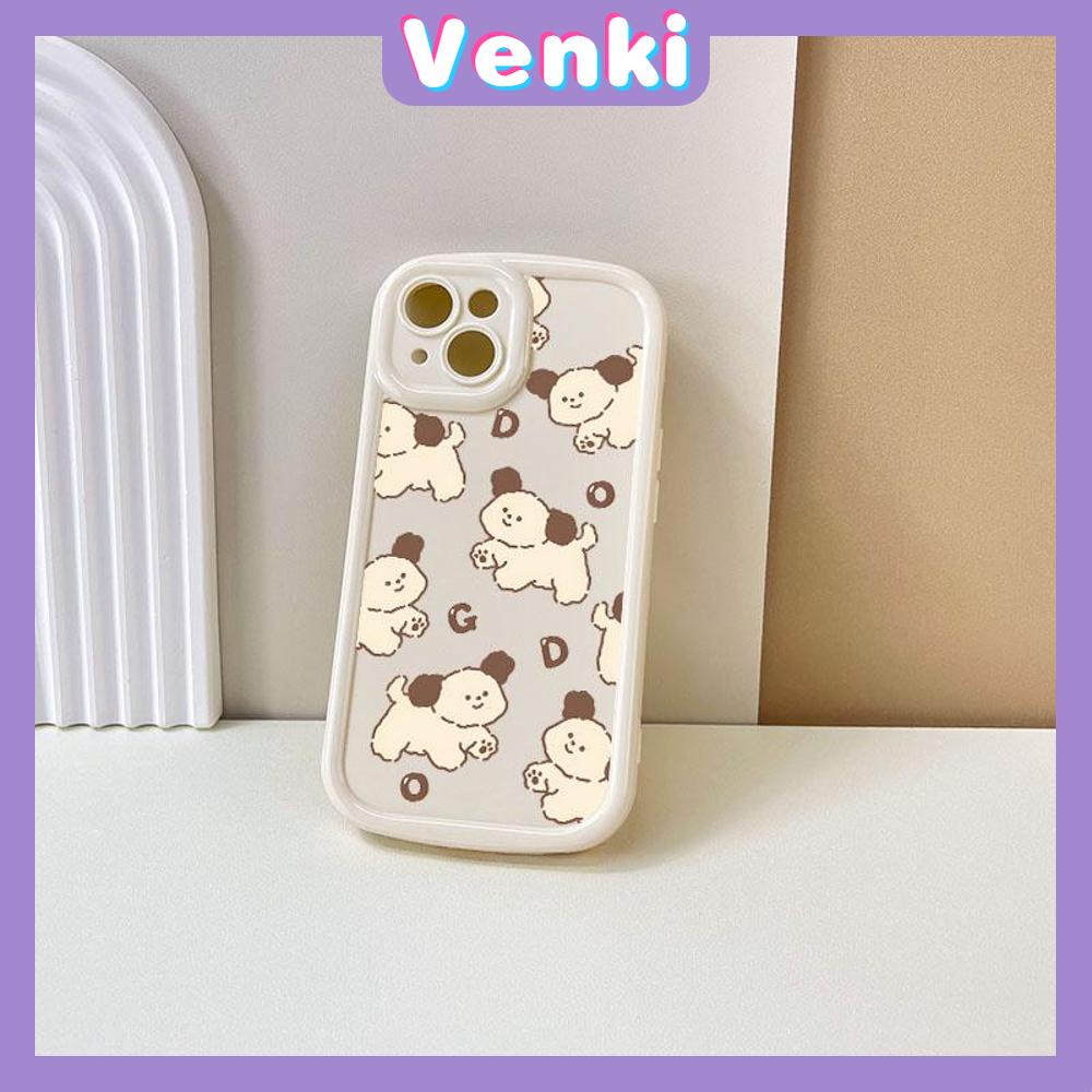 Case for iPhone 11 Soft TPU Glossy Round Edges Case Cute Little Dogs Camera Protection Shockproof For iPhone 14 13 12 11 Pro Max 7 8 Plus X XR