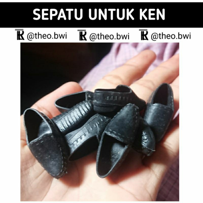 sepatu untuk boneka ken | Theo r