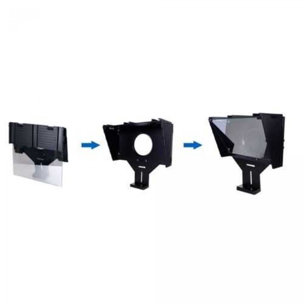 Teleprompter Mini Portable Autocue with Remote