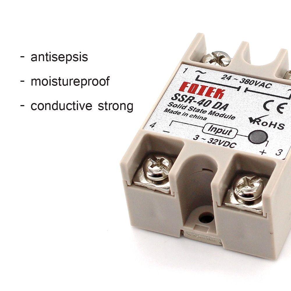 Relay Solid State Nanas Biasa Buka Input DC 3-32V DA SSR-10DA SSR-25DA SSR-40DA