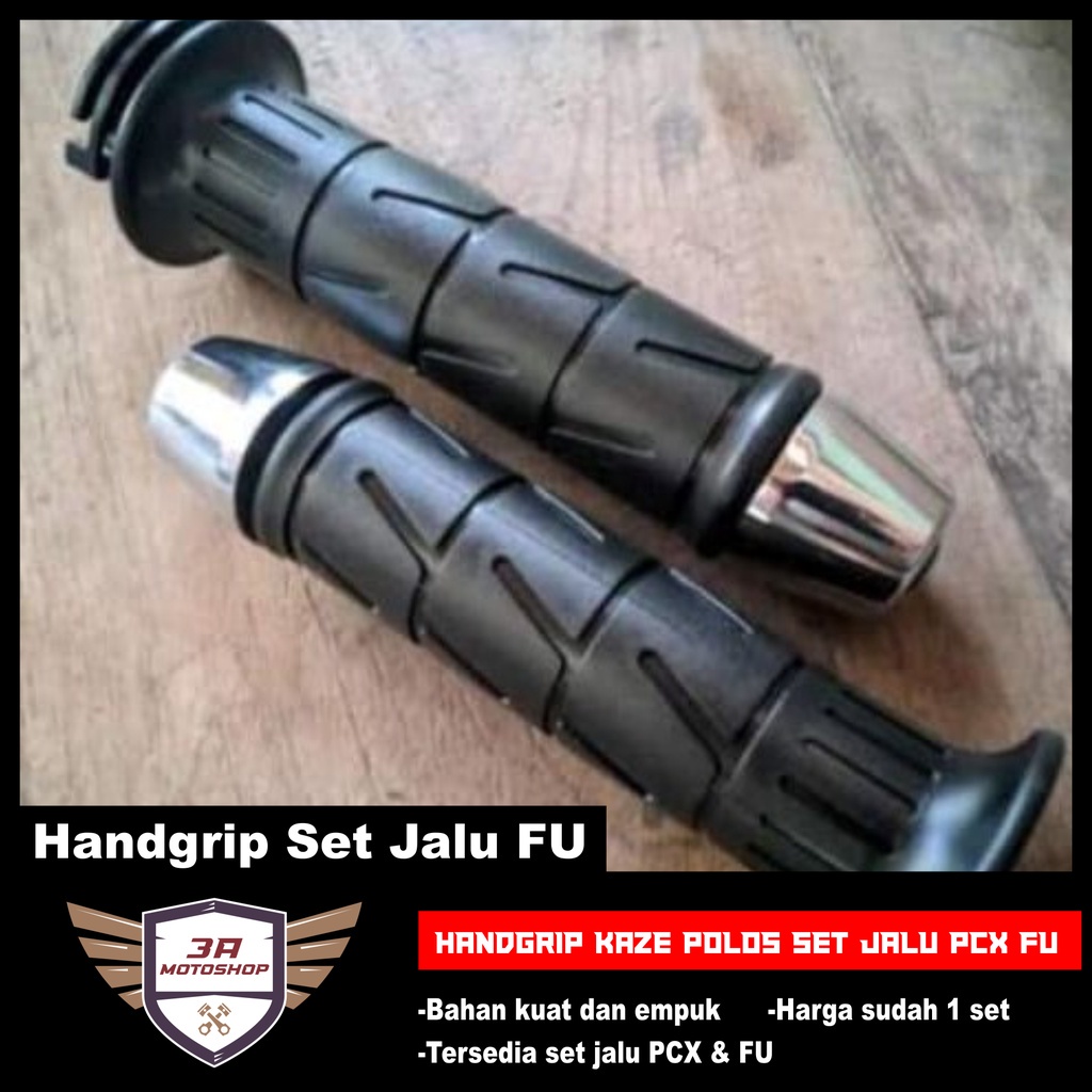 Handgrip Kaze Polos Set Jalu PCX Satria FU