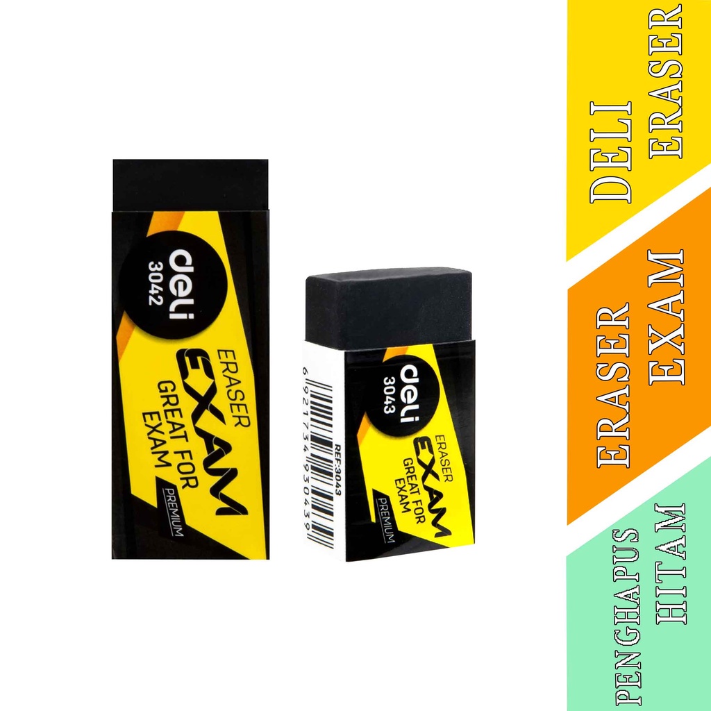 

Penghapus Pensil Premium - DELI - Eraser Exam - Great For Exam