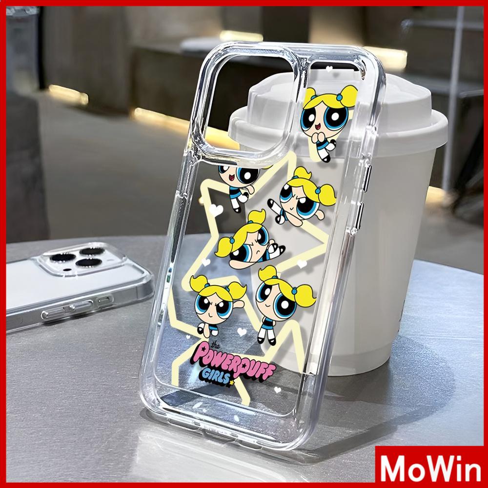 For iPhone 14 Pro Max iPhone Case Acrylic Hard Case HD Clear Case  Plating Button Shockproof Cute Cartoon Compatible with iPhone 13 Pro max 12 Pro Max 11 xr xs max 7 Plus