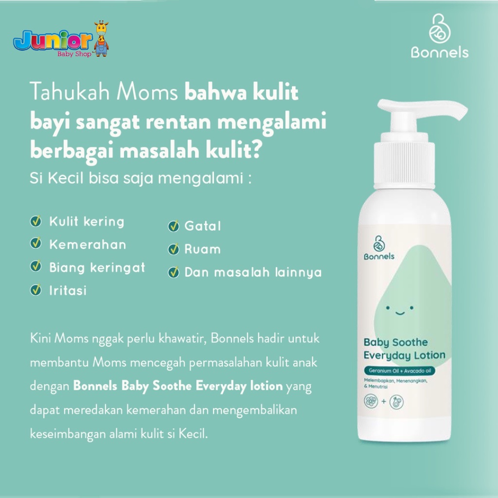 Bonnels Baby Soothe Everyday Lotion 240ml
