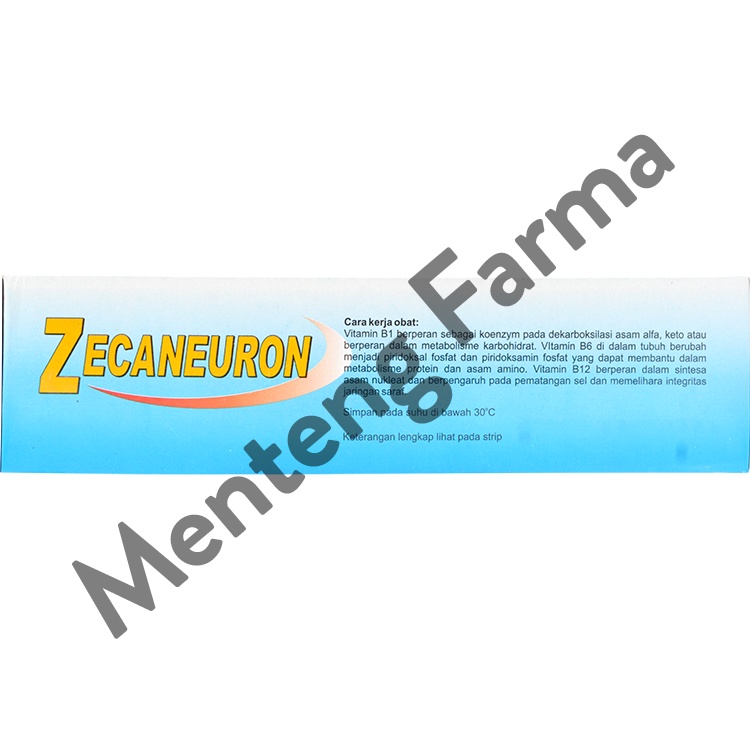 Zecaneuron 10 Kaplet - Vitamin B1 B6 B12