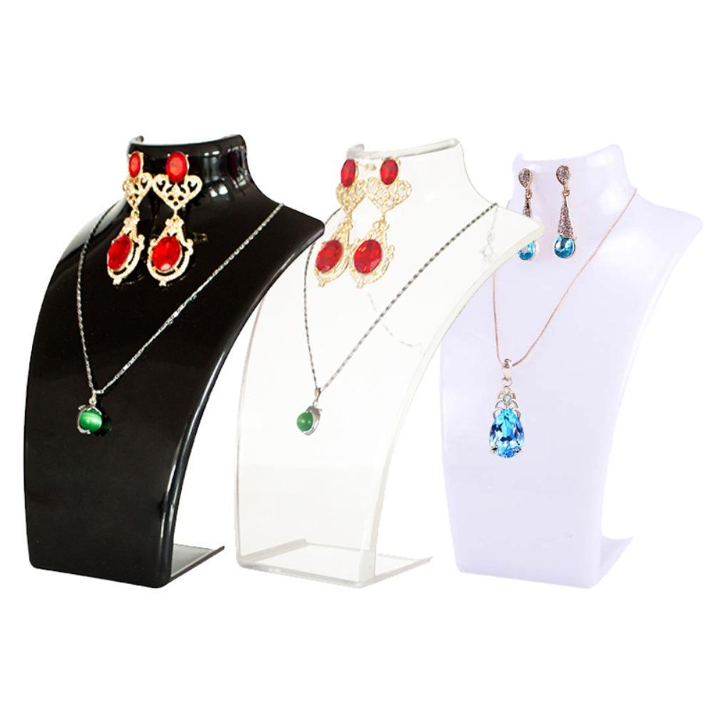 Nanas 2PCS Kalung Stand Jewellery Ecer Liontin Toko Display Rak