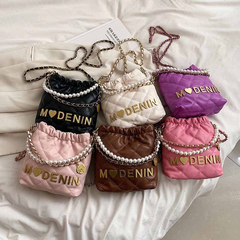 TAS FASHION KOREA SELEMPANG JALAN JALAN ANAK BAG BAHU LUCU PEREMPUAN CATALOG BDBG GO