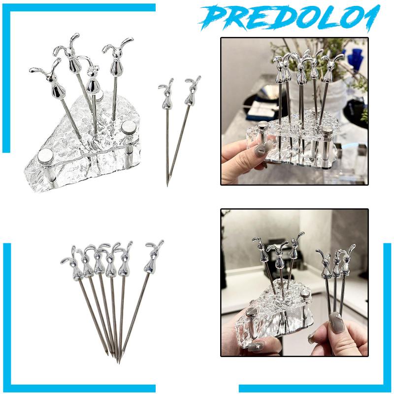 [Predolo1] Garpu Makanan Penutup Garpu Stainless Steel Garpu Makan Untuk Perjamuan Rumah Dapur