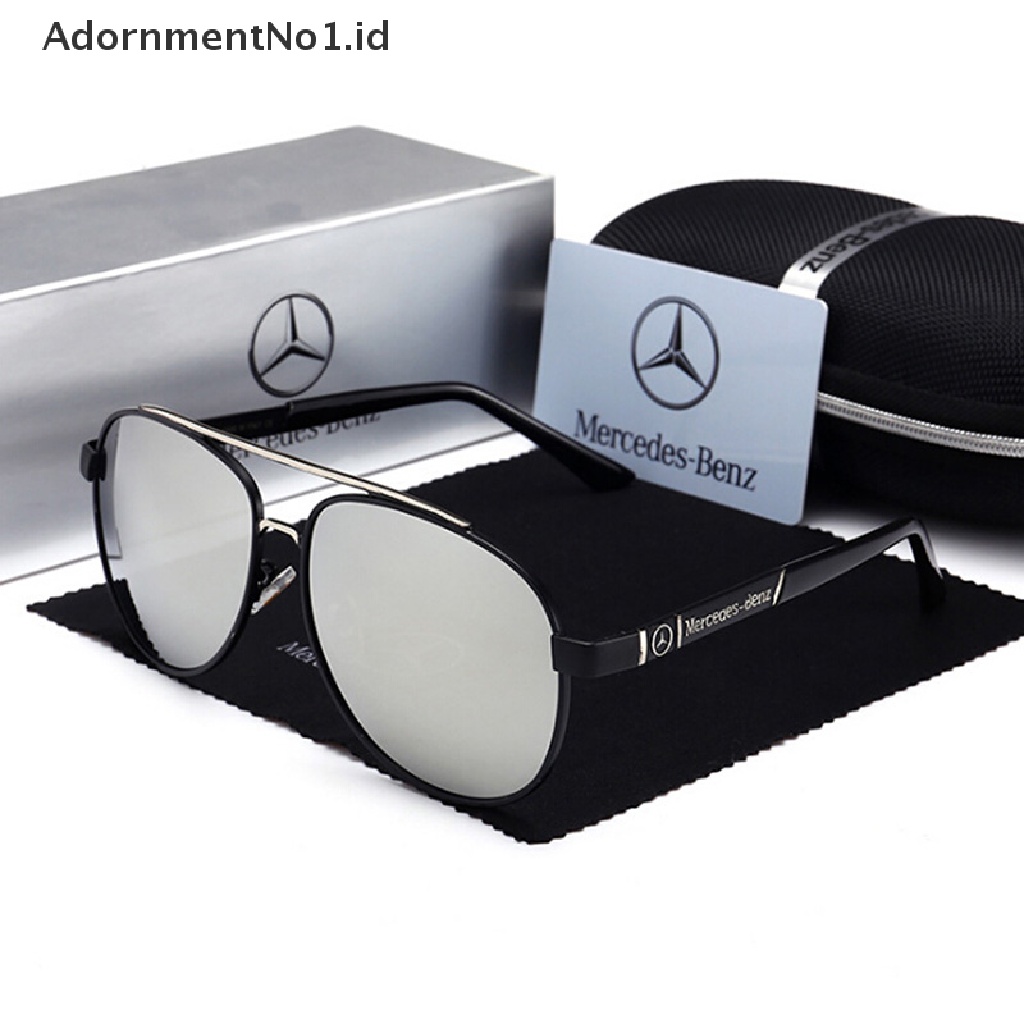 [AdornmentNo1] Kacamata Hitam Populer Benz Pria Memancing Polarizing Driving Sunglasses [ID]