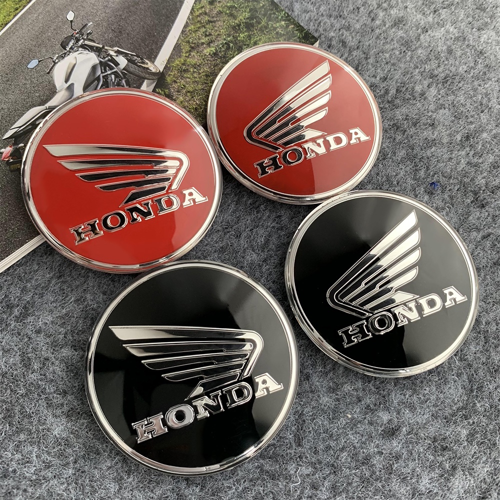 Stiker HONDA Kepala Motor Bentuk Bulat Cembung Dekorasi Penutup Tangki Bahan Bakar Akrilik Modifikasi Aksesoris Body Scratch Cover Decoration Untuk HONDA ADV PCX CBR FORZA