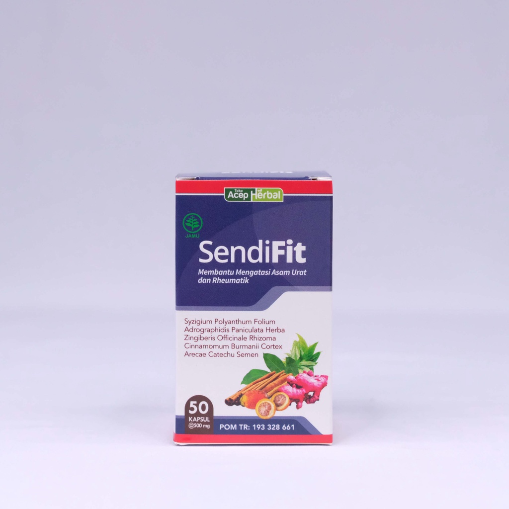 Sendifit Sehat Sendi Asli 100% Original Obat Herbal Untuk Mengatasi Asam Urat Rematik Sendi dan Tulang ORIGINAL