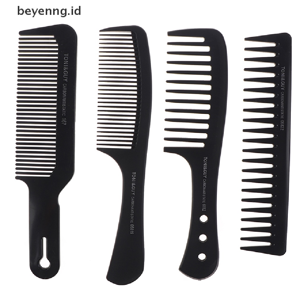 Beyen Sisir Potong Rambut Plastik Sisir Barber Sisir Styling Rambut Alat Sisir Gigi Halus ID
