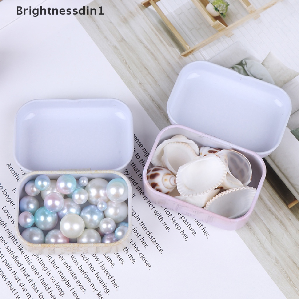 [Brightnessdin1] Lavender mini box Sealed jar packing Kotak Perhiasan candy box Penyimpanan Kecil Butik