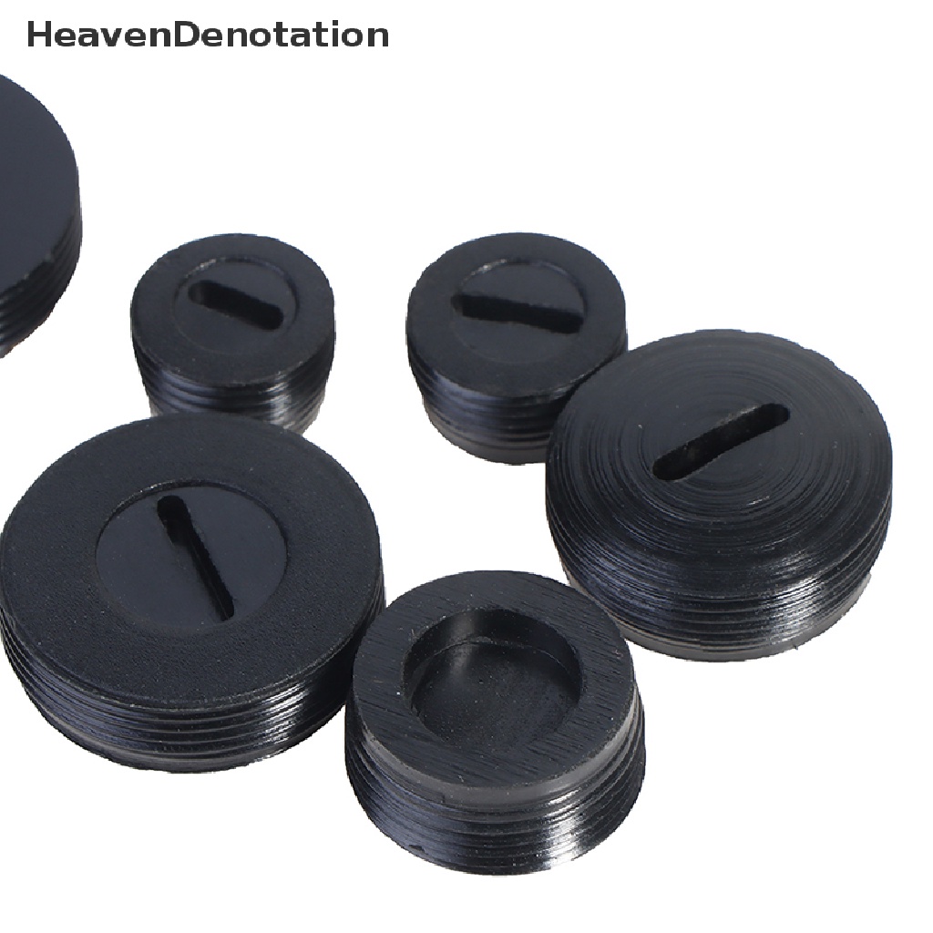 [HeavenDenotation] Sekrup Plastik Hitam Carbon Brush Holder Caps Case Dia 12mm/13mm/14mm/15mm/16mm HDV