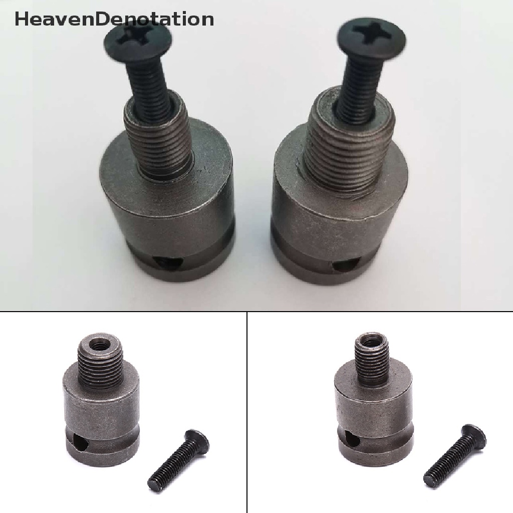 [HeavenDenotation] Adaptor Chuck Bor Kunci Pas Elektrik 3per8 1/2konversi Post Chuck Bor Ulir HDV